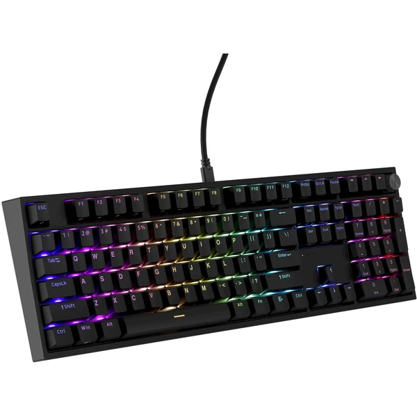 Genesis Thor 404 herná klávesnica Gateron Yellow Pro US čierna - Klávesnice - Obrázok 7NBE000K01
