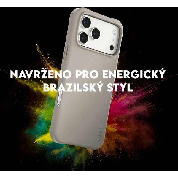 PanzerGlass® CARE Samba kryt s MagSafe Apple iPhone 17 Pro Max Vanilla - Puzdra - Obrázok 7NDH000K01
