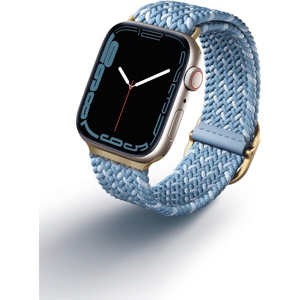UNIQ Aspen Designer Edition remienok Apple Watch 42/41/40/38mm Cerulean Blue