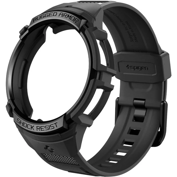 Spigen Rugged Armor Pre púzdro Samsung Galaxy Watch6 Classic 47mm čierne - Puzdra - Obrázok 7OV3000N01