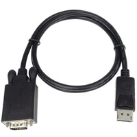 PremiumCord DisplayPort/VGA kábel 3m čierny - Káble a redukcie