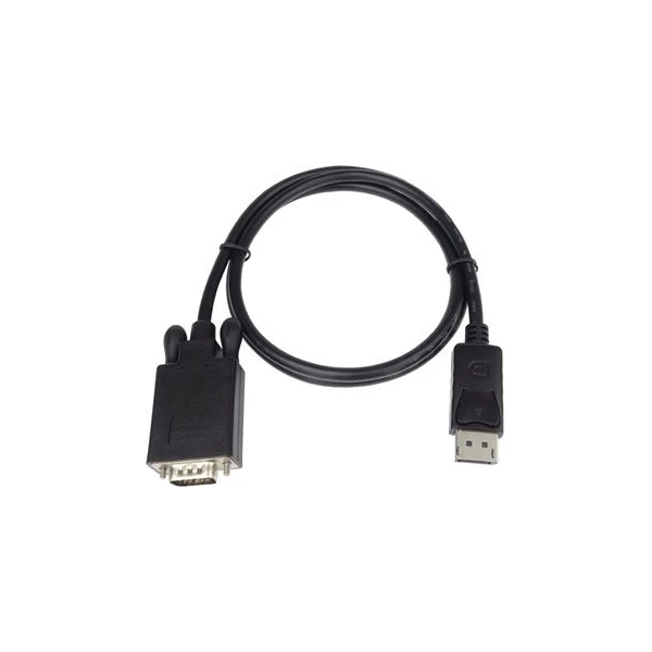 PremiumCord DisplayPort/VGA kábel 3m čierny - Káble a redukcie - Hlavný obrázok
