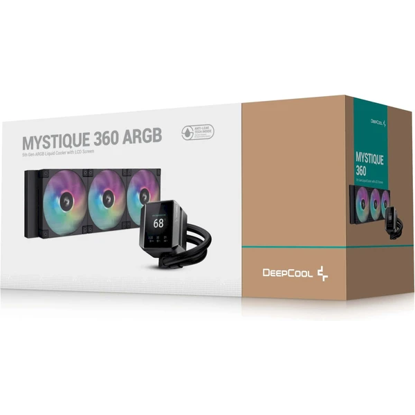 DEEPCOOL MYSTIQUE 360 ARGB čierny - Chladiče - Obrázok 7PVF000K01