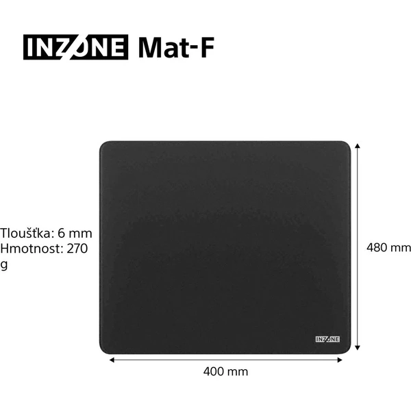 Sony INZONE Mat F herná podložka pod myš - Podložky - Obrázok 7QBH000K01