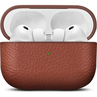 Woolnut Leather kožené puzdro pre AirPods Pro 3. generácie hnedé - Puzdra
