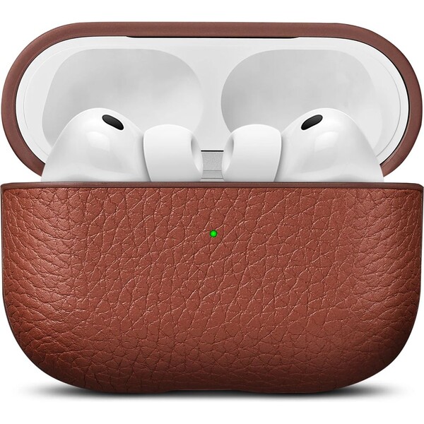 E-shop Woolnut Leather kožené puzdro pre AirPods Pro 3. generácie hnedé