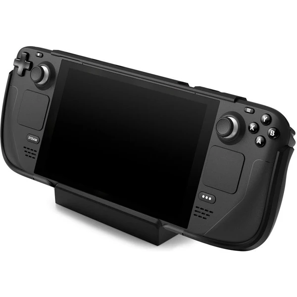 Spigen Thin Fit kryt s Kick Stand Steam Deck čierny - Puzdra - Obrázok 7QN5000701