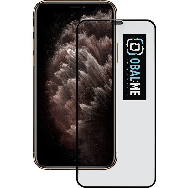E-shop Obal:Me 5D tvrdené sklo Apple iPhone 11 Pro/ XS/X čierne