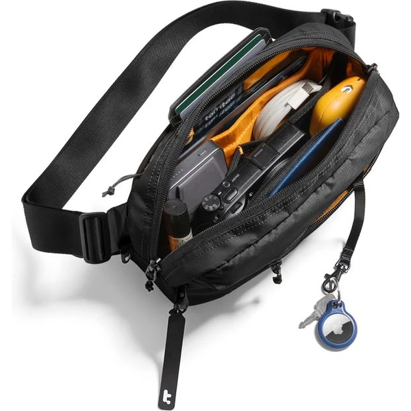 tomtoc Aviator T33 taška cez rameno M čierna - Popruhy a crossbody - Obrázok 7SCG000K01