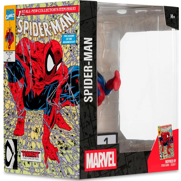 Figúrka McFarlane Toys Marvel Collection 1/10 - Spider-Man (Corner Box) 19 cm - Figúrky - Obrázok 7T3G000K01