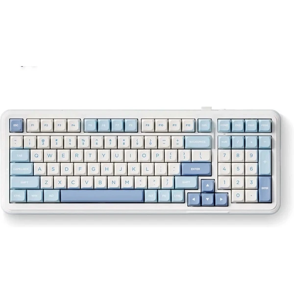 MCHOSE K99 bezdrôtová klávesnica Sky Blue - Klávesnice - Hlavný obrázok