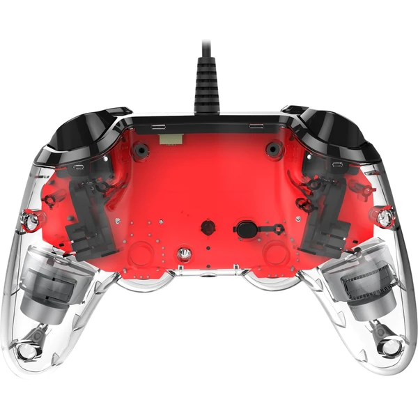 Nacon Gamepad Compact Controller Clear Red (PS4) - Herné ovládače - Obrázok 7VOH100201