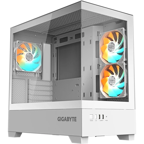 GIGABYTE C201 PANORAMIC ICE - Počítačové skrine - Hlavný obrázok
