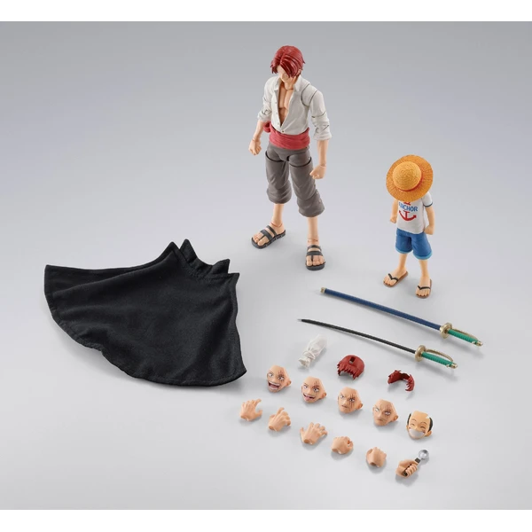 Akčná figúrka S.H.Figuarts One Piece - Shanks & Monkey D. Luffy Childhood (2 pack) 17 cm - Figúrky - Obrázok 7W6E000K01