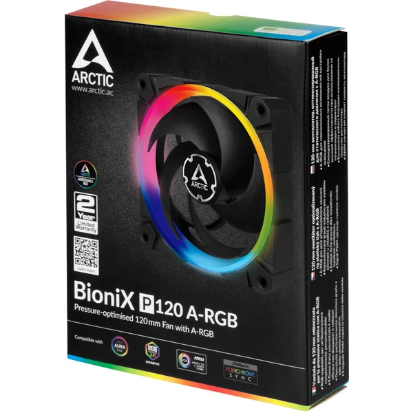 Arctic BioniX P120 A-RGB - Ventilátory pre PC - Obrázok 7WSR600301