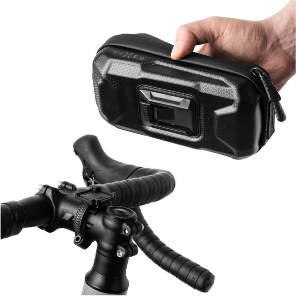 FIXED Bikee Bag 2 odnímateľné puzdro na bicykel čierne - Puzdra - Obrázok 7XM5000J01