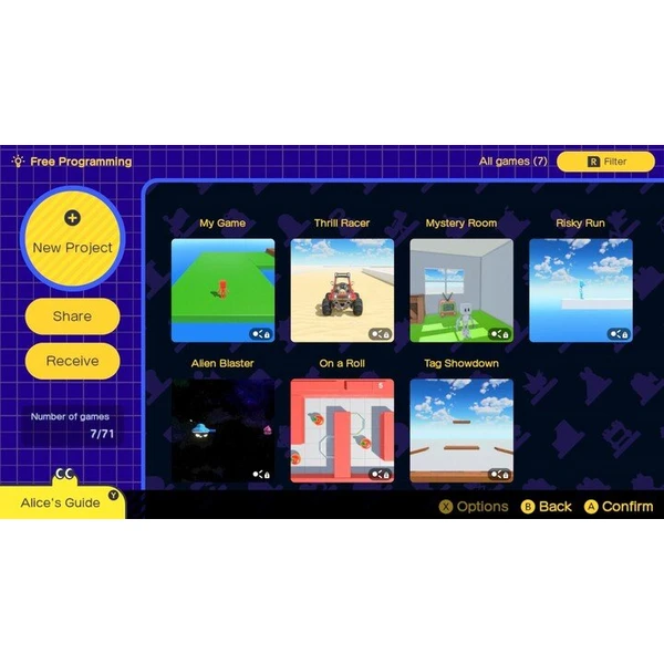 Game Builder Garage (SWITCH) - Hry na Nintendo Switch - Obrázok 7Y5K100201
