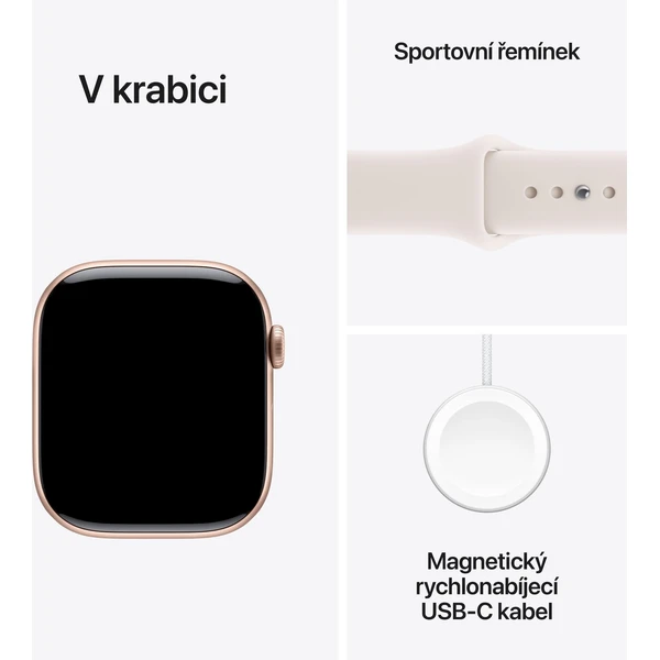 Apple Watch Series 11 Cellular (46mm) Zlatý Titan so svetlo rumeným športovým remienkom M/L - Inteligentné hodinky - Obrázok 7YRH000K01