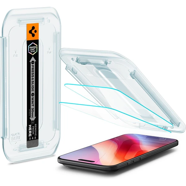 Spigen Glass TR EZ Fit sklo iPhone Air číre (2 ks) - Ochranné fólie a sklo - Obrázok 7ZGH000K01