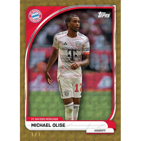 Futbalové karty Topps 2025/26 Bayern München Collector Tin - Futbalové karty - Obrázok 7ZQL000K01