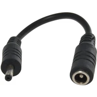 PremiumCord redukcia pre adaptér z nap. konektora 5,5mm pre NOKIA 3,5mm čierna - Káble a redukcie