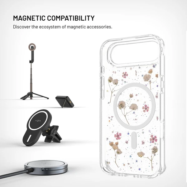 FIXED MagBloom kryt s MagSafe Apple iPhone Air Blush Plum - Puzdra - Obrázok 7a039639bb954da1b5694af42665e46d