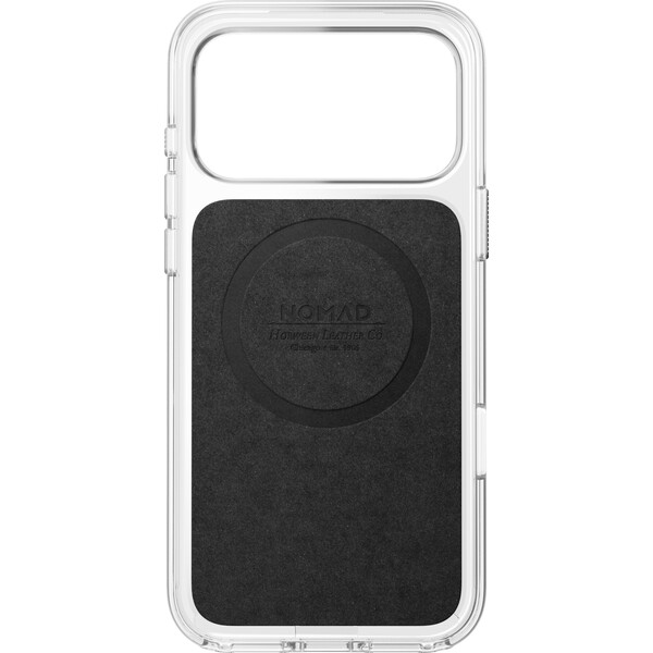 Nomad Clear Leather (Horween) MagSafe kryt iPhone 17 Pro Max/18 Pro Max Saddle - Puzdra - Obrázok 7a47e10c16c14628aa044e089a1921b4