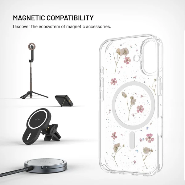 FIXED MagBloom kryt s MagSafe Apple iPhone 17 Blush Plum - Puzdra - Obrázok 7a7d3b6fc392436bae1b155f28799771