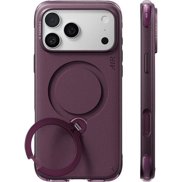 Torras Q3 Air Essential, fialová - iPhone 2026 Pro Max - Puzdra - Hlavný obrázok
