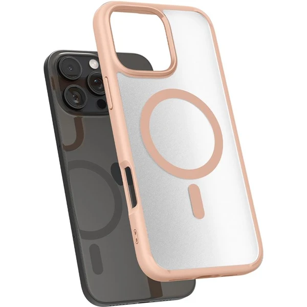 Spigen Ultra Hybrid MagSafe kryt iPhone 16 Pro Max frost rose titanium - Puzdra - Obrázok 7ac1f6d18506479a9c956471fc60d521