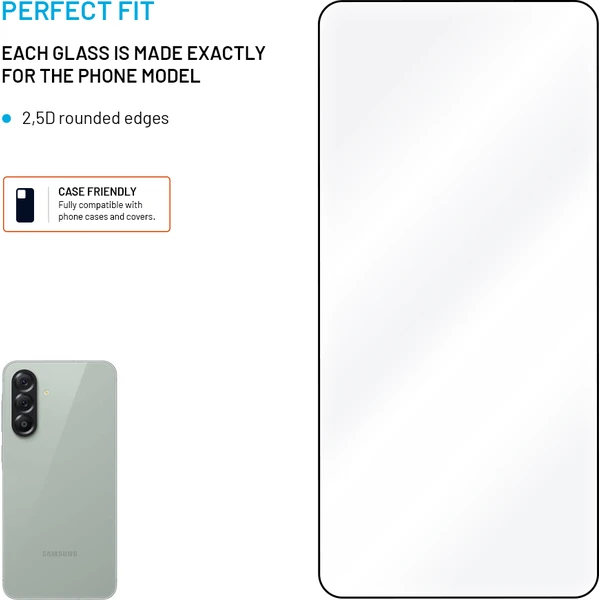 FIXED 2,5D Full-Cover ochranné sklo s aplikátorom Samsung Galaxy A57 5G, 2 ks čierne - Ochranné fólie a sklo - Obrázok 7ac30c7b41a0463bb14d1db092be4c5a