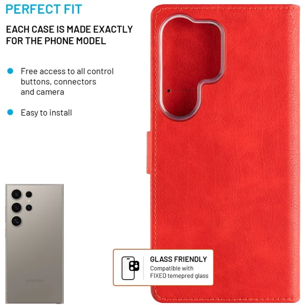 FIXED Opus puzdro Samsung Galaxy S25 Ultra červené - Puzdra - Obrázok 7ac3bd436a3d4cc89d482eb6a8909a54