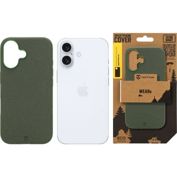 Tactical MagForce WEARe Kryt pre Apple iPhone 16 Forest Green - Puzdra - Obrázok 7acb8c60407c475199a71f1d36ad314e