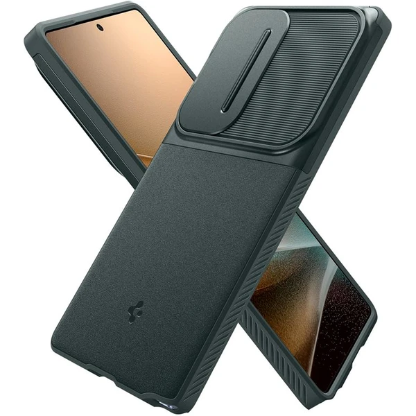 Spigen Optik Armor kryt Samsung Galaxy S25 Ultra zelený - Puzdra - Obrázok 7ae191aad22e4e8687df756771cdd594