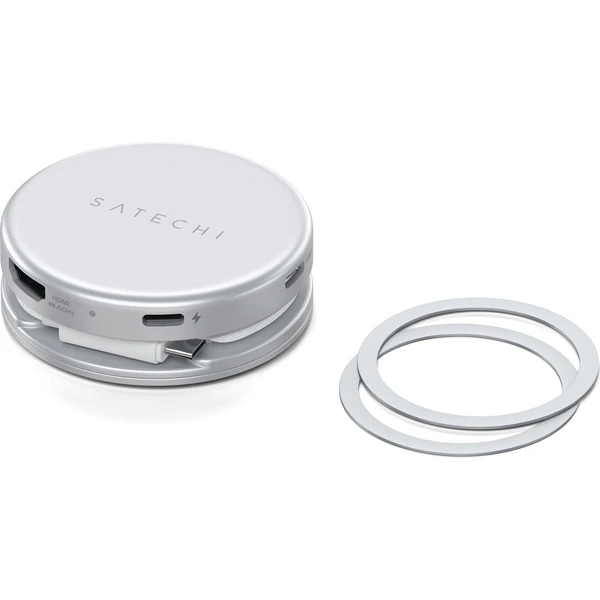 Satechi OntheGo 5-v-1 Multiport Adapter (1x HDMI 4K 60Hz, 1x USB-C až 5 Gbps, 1x USB-A 3.0 až - USB huby - Obrázok 7ae5632939d34fcd89313da21fc6e8f9