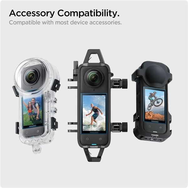 Spigen Glass tR Slim tvrdené sklo pre Insta 360 X4 čierne (2 ks) - Ochranné fólie a sklo - Obrázok 7afec1c2fe2143cebdd94b33e686a929