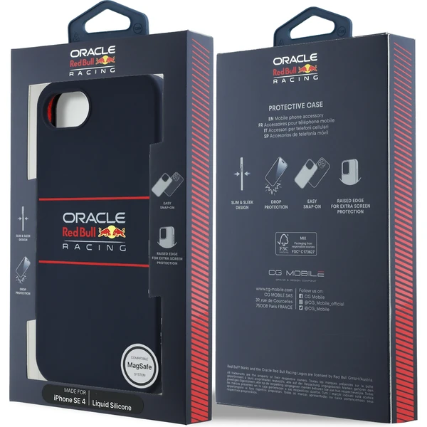 Oracle Red Bull Racing Silikónový horizontálny logo MagSafe kryt iPhone 17e/16e modrý - Puzdra - Obrázok 7b12f8c81cd1402ea1a6a7fbc3af6c37