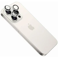 FIXED Camera Glass ochranné sklá Apple iPhone 16 Pro/16 Pro Max biely titán - Ochranné fólie a sklo