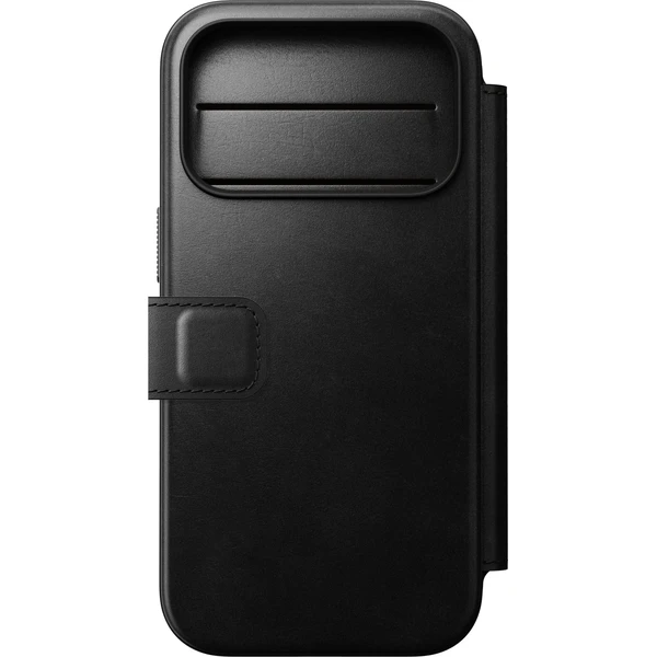 Nomad Modern Leather Folio (Horween) MagSafe kožené puzdro iPhone 18 Pro Black - Puzdra - Obrázok 7b674e24cb15429e94275a74389156fb