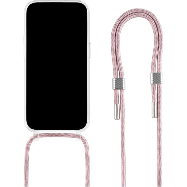 FIXED MagPure Neck kryt s ružovou šnúrkou na krk pre Apple iPhone 16 Pro - Puzdra - Obrázok 7b6d4a7b23814288b7a054e419306f54