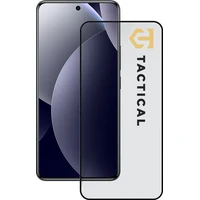 Taktický sklenený štít 5D sklo pre Xiaomi Redmi Note 15 Pro 4G čierne - Ochranné fólie a sklo