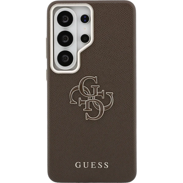 Guess PU 4G Resin Metal Logo kryt Samsung Galaxy S26 Ultra hnedý - Puzdra - Obrázok 7b965b7cf0174905a1d7840b7b7b2853