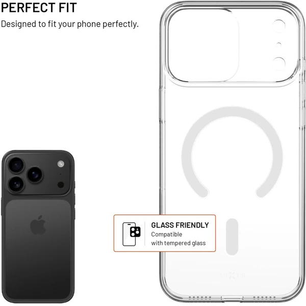 FIXED MagShell ultratenký kryt s MagSafe Apple iPhone 17 Pro Max číry - Puzdra - Obrázok 7bbdfc57c78a4be0bf88b5eb85ffe824