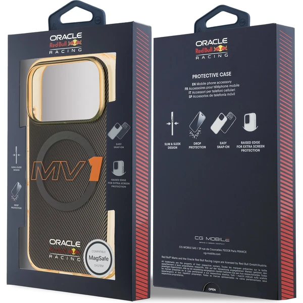 Oracle Red Bull Racing PC dvojvrstvový MV1 MagSafe kryt na iPhone 17 Pro Max šedý - Puzdra - Obrázok 7bc4be8365b74f539a54117bd2bff290
