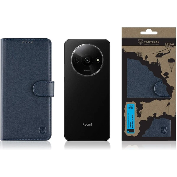 Tactical Field Notes púzdro Xiaomi Redmi A3 (2024) modré - Puzdra - Obrázok 7bcc8cb3c1e34c1488ce6cc29bcd41ee