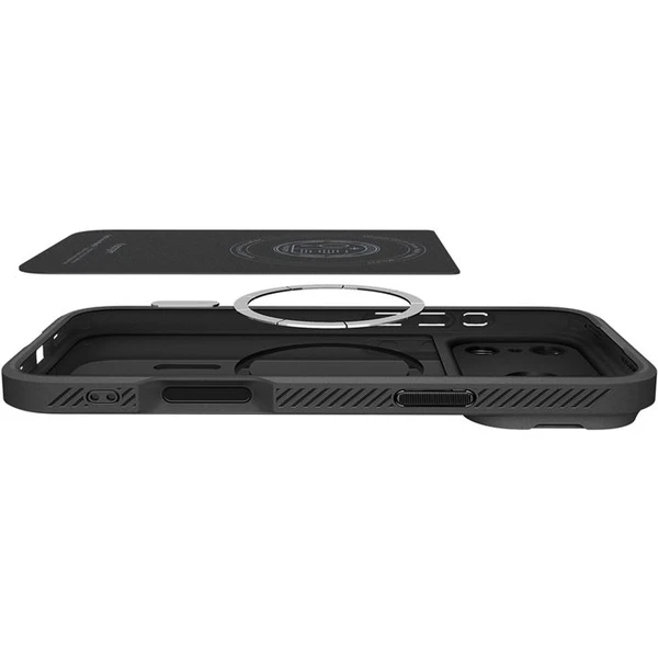 Spigen Optik Armor MagSafe kryt iPhone 17 Pro Max black - Puzdra - Obrázok 7be4b9613bb74a18ad3eda345f3c79bc