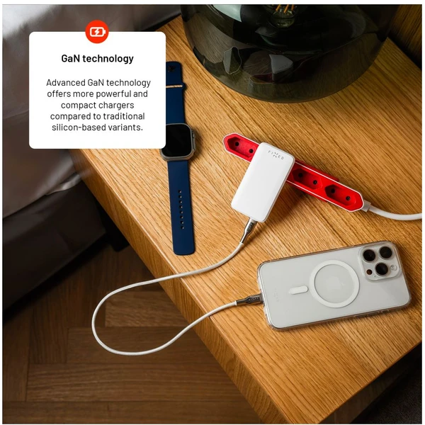 FIXED Slim GaN nabíjačka (2x USB-C), PD, 45W, biela - Nabíjačky - Obrázok 7bf3c4b3199849dcb819b87cc9ad7dc1