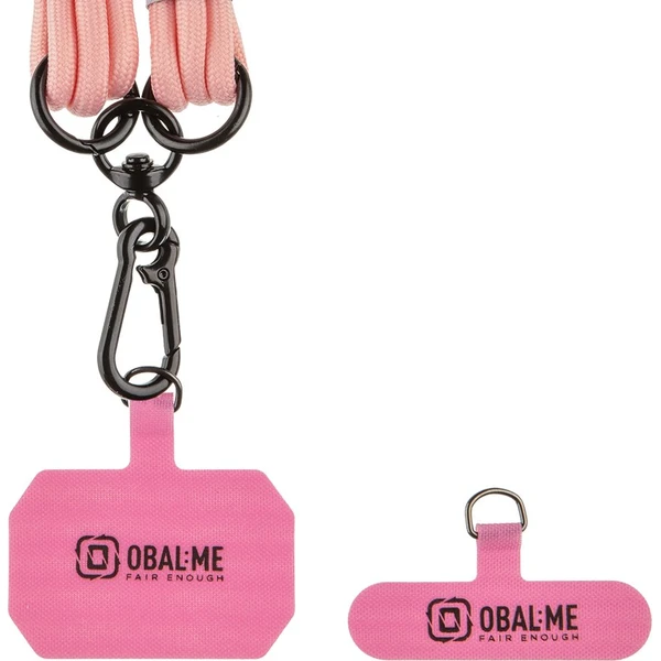 OBAL:ME NeckTag Trio popruh na telefón ružový - Popruhy a crossbody - Obrázok 7c36762b73cd49e18a6dca4be19e670e