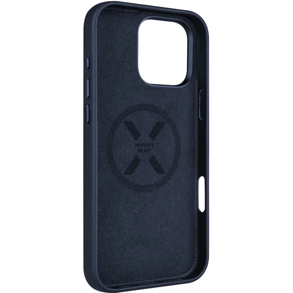 FIXED MagLeather kožený kryt s MagSafe Apple iPhone 16 Pro Max modrý - Puzdra - Obrázok 7c38ea0447f44e1f8c928ddd0bf24dcf