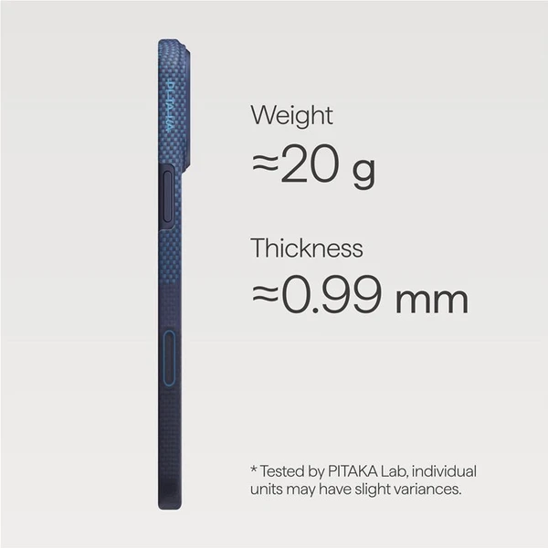 Pitaka Ultra-Slim Case MagSafe kryt iPhone 17 Pro Over the horizon - Puzdra - Obrázok 7c3bd4c796634df085f037b54d00d714